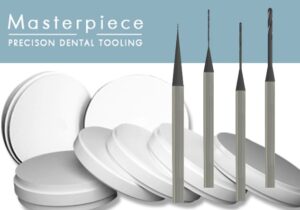 Masterpiece Diamond Cutting Tools for Zirconia and Other Materials for Versamill 5XS and Compatible