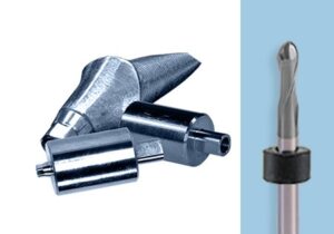 Versamill ax400 Masterpiece XL Metal Tool D1.5xL10x43 AlCrN Coated Ballnose Endmill.