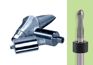 Versamill ax400 Masterpiece XL Metal Tool D2.0xL12x44 AlCrN Coated Ballnose Endmill.