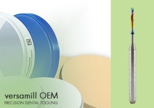 Versamill 5XS OEM PMMA Tool D1.0xL10x45 DLC Diamond Ballnose Endmill.