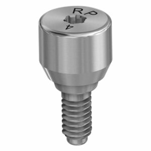 Healing Abutment for Bridge - 4.0mm Collar Height - 4.3/5.0 (RP) - 20.048/4
