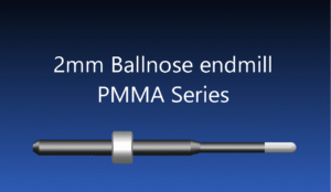 Versamill ax305D Masterpiece XL PMMA Tool D2.0xL18x50 DLC Coated Ballnose Endmill.