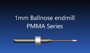 Versamill ax305D Masterpiece XL PMMA Tool D1.0xL16x44 DLC Coated Ballnose Endmill