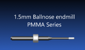 Versamill ax305D Masterpiece XL PMMA Tool D1.5xL16x47 DLC Coated Ballnose Endmill.