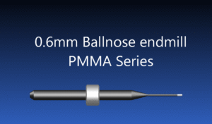 Versamill ax305D Masterpiece XL PMMA Tool D0.6xL10x45 DLC Coated Ballnose Endmill