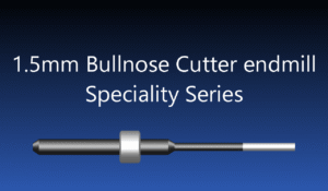 Versamill ax305D Masterpiece XL Zirconia Deep Screw Channel Tool D1.5xL22x50 CVD Diamond Coated Bullnose End Mill