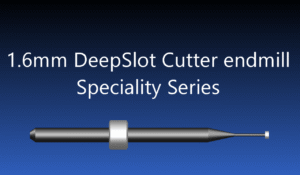 Versamill ax305D Masterpiece XL Zirconia Deep Screw Channel Tool D1.6xL7x50 CVD Diamond Coated T-Cutter