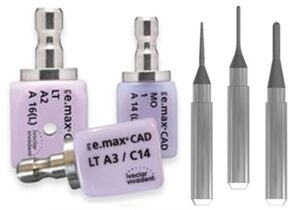 Versamill ax314/726 Masterpiece XL Glass Ceramic Tool D0.6xL8x50 Electroplated Diamond Coated Grinding Bur.